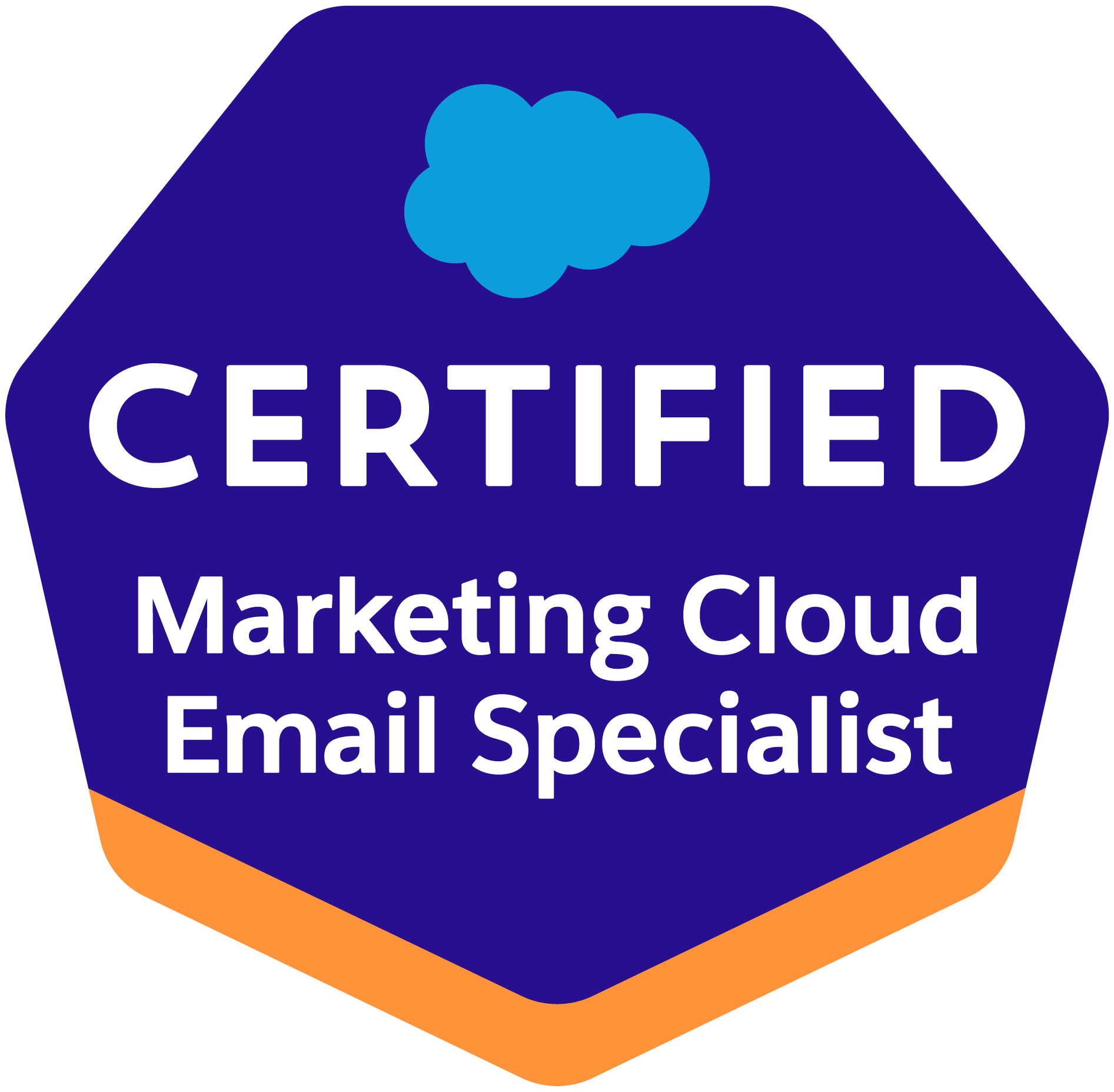 Salesforce Certified Marketing Cloud Email Specialist certification badge